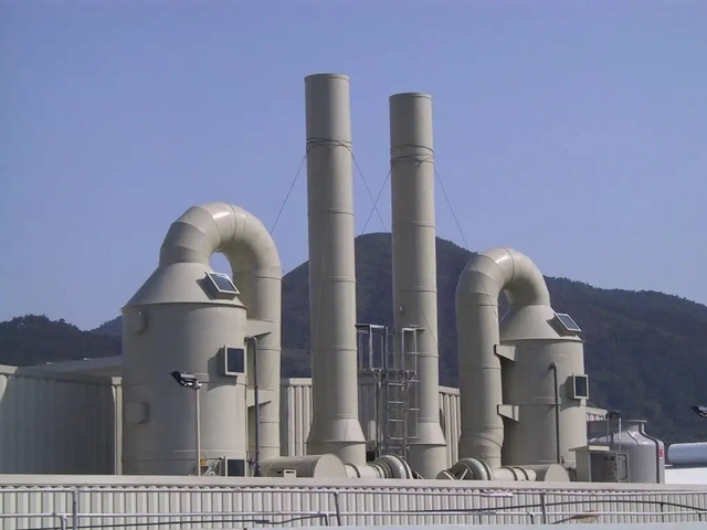 东莞石排电子厂废气处理工程